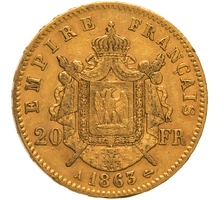 1863 - Marengo Francese - Napoleone III  - Testa Laureata - A