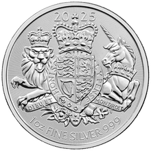 2025 Royal Arms Moneta d'Argento 1oz