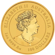 Anno della Tigre 2022 in oro 1oz - Perth Mint