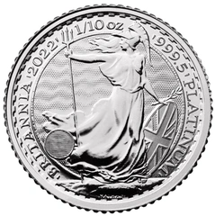 2022 Britannia di Platino 1/10oz