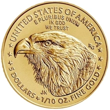 2024 Eagle Americana d'Oro 1/10oz