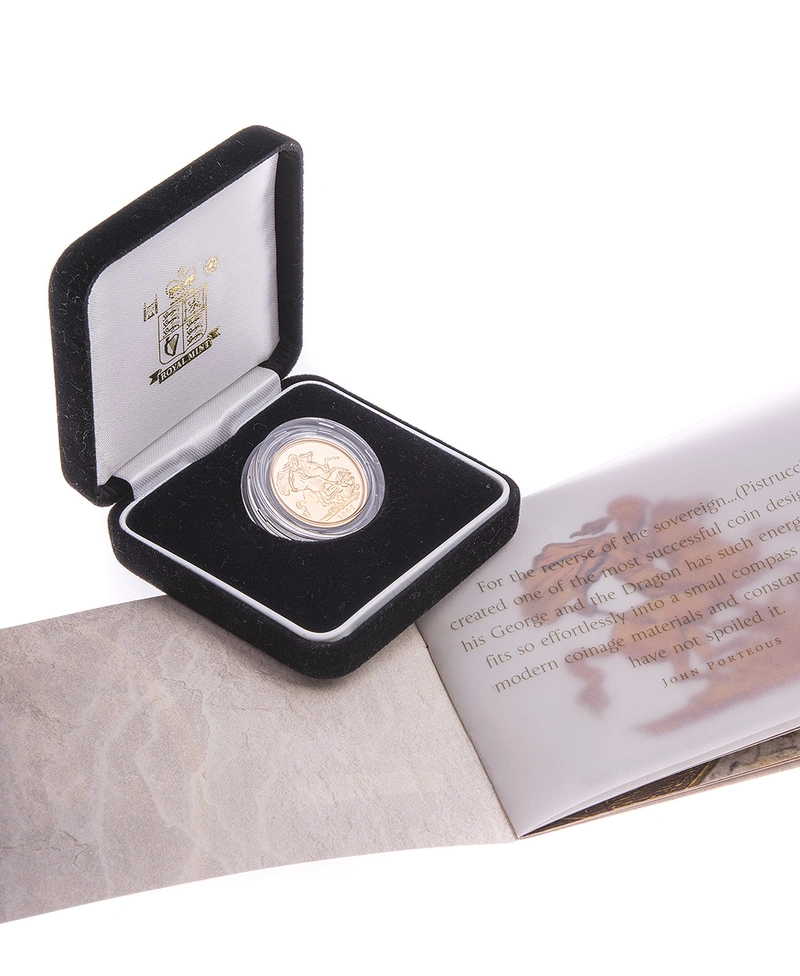 2006 Proof Sterlina d'Oro - Cofanetto
