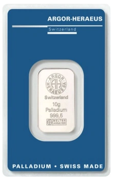 Argor-Heraeus Lingottino di Palladio 10g