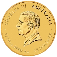 2025 1/10 oz Moneta d'Oro Anno del Serpente Perth Mint