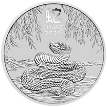 2025 1oz Moneta d'Argento Anno del Serpente Perth Mint