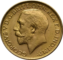 1918 Sterlina d'Oro - Re Giorgio V - I