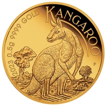 2023 Moneta d'Oro Australiana 0.5g "Mini Roo"