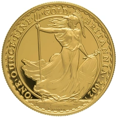 2002 Britannia d'oro Proof 1oz