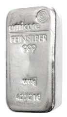 Umicore 1Kg Lingotto d'Argento
