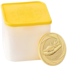 2025 Sei decenni di 007, Bond degli anni 2000 Moneta d'oro da 1 oz.