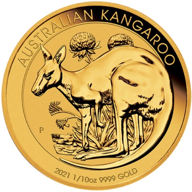 2021 Canguro Nugget Australiana d'Oro 1/10oz