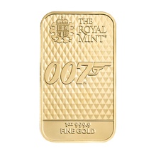 Lingotto d'oro 1oz - James Bond 007 'I Diamanti sono per sempre'