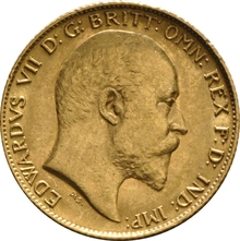 1908 Mezza Sterlina - Edoardo VII - Londra