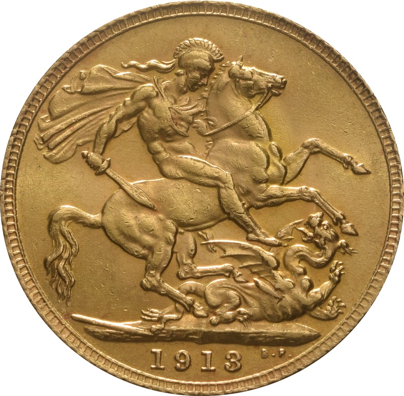 1913 Sterlina d'Oro Giorgio - L