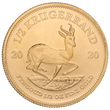 2020 1/2oz Krugerrand d'Oro