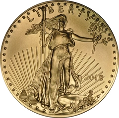 2018 Eagle Americana d'Oro 1/2oz