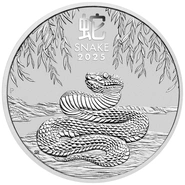 2025 1kg Moneta d'Argento Anno del Serpente Perth Mint