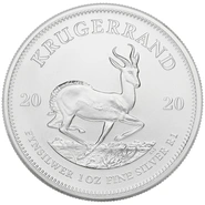 2020 Krugerrand d'Argento 1oz