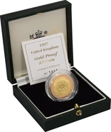 1997 - Proof 2 Pound d'Oro - Tecnologie