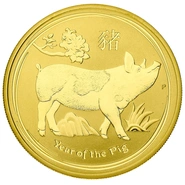 Anno del Maiale d'Oro 2019 - Perth Mint