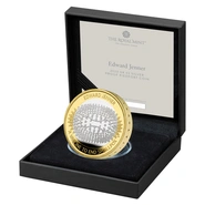 2023 - Edward Jenner - Moneta d'argento £2 Proof confezionata