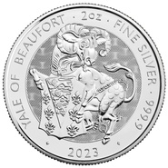 Tudor Beasts Monete d'argento