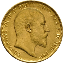 1910 Sterlina - Edoardo VII - M