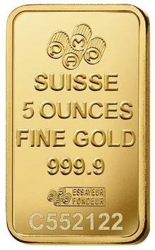 PAMP 5oz Lingotto d'Oro