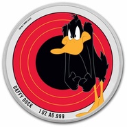 2022 Moneta d'Argento 1oz Daffy Duck