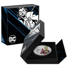 Moneta d'Argento Proof 1oz 2023 - Il Joker - I cattivi della DC