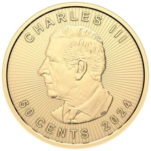 2024 MapleGram 25 monete d'oro da 1 grammo