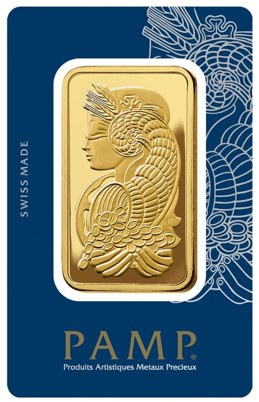 PAMP 5 Tola Lingotto d'Oro