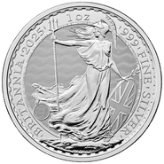 2025 Britannia d'Argento 1oz