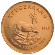 1980 1oz Krugerrand d'Oro
