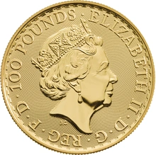 2018 Britannia d'Oro con Bordo Orientale 1oz