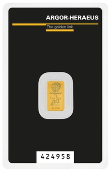 Argor-Heraeus Lingottino d'Oro 1g