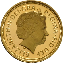 2003 Mezza Sterlina - Elisabetta II - Quarto Ritratto con Diadema - Proof senza Confezione