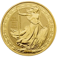 2019 Britannia d'Oro con Bordo Orientale 1oz