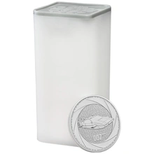 2024 60 anni di 007 - Moneta d'Argento 1oz - James Bond degli anni '70
