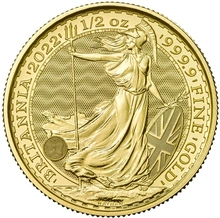2022 Britannia d'Oro 1/2oz