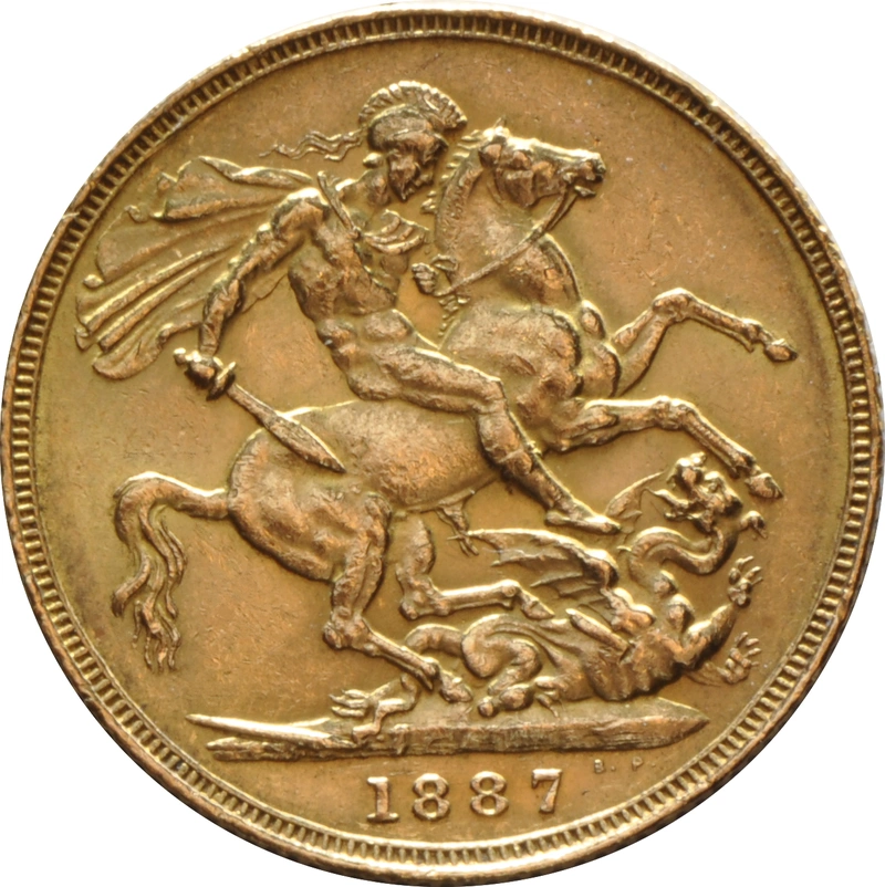 1887 Sterlina - Vittoria - Giubileo - Londra
