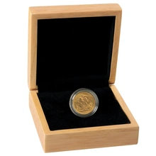 Sterlina d'Oro Confezionata - Elisabetta II Corona Giovane