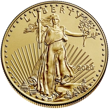 2020 Eagle Americana d'Oro 1/2oz