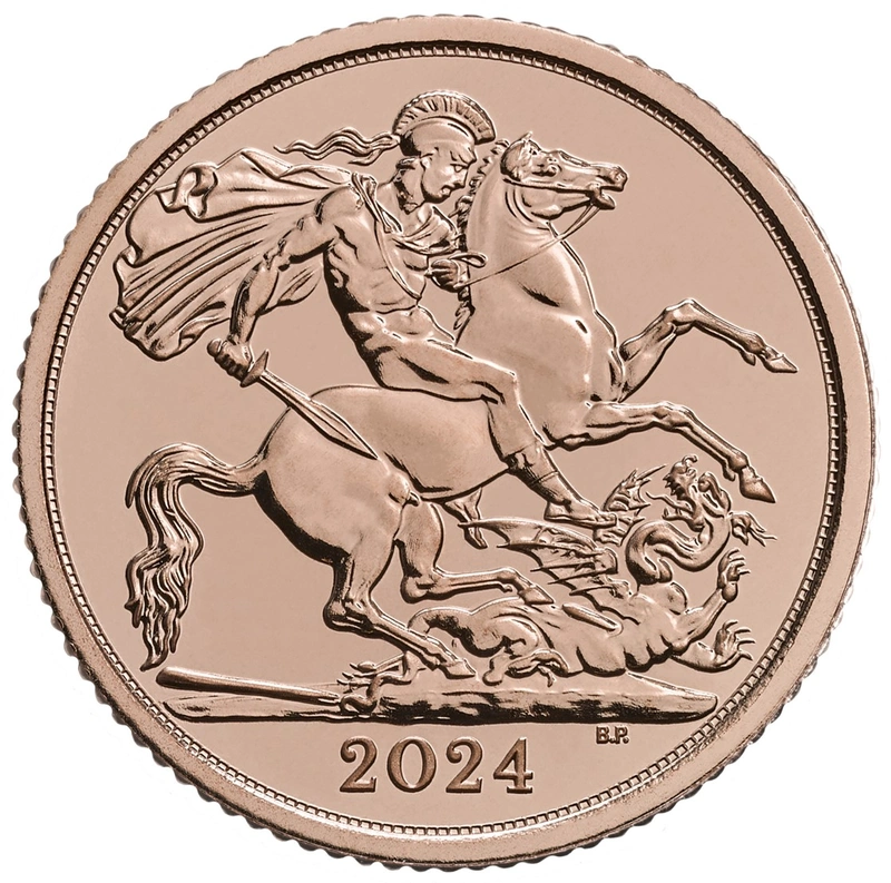 2024 Mezza Sterlina d'Oro