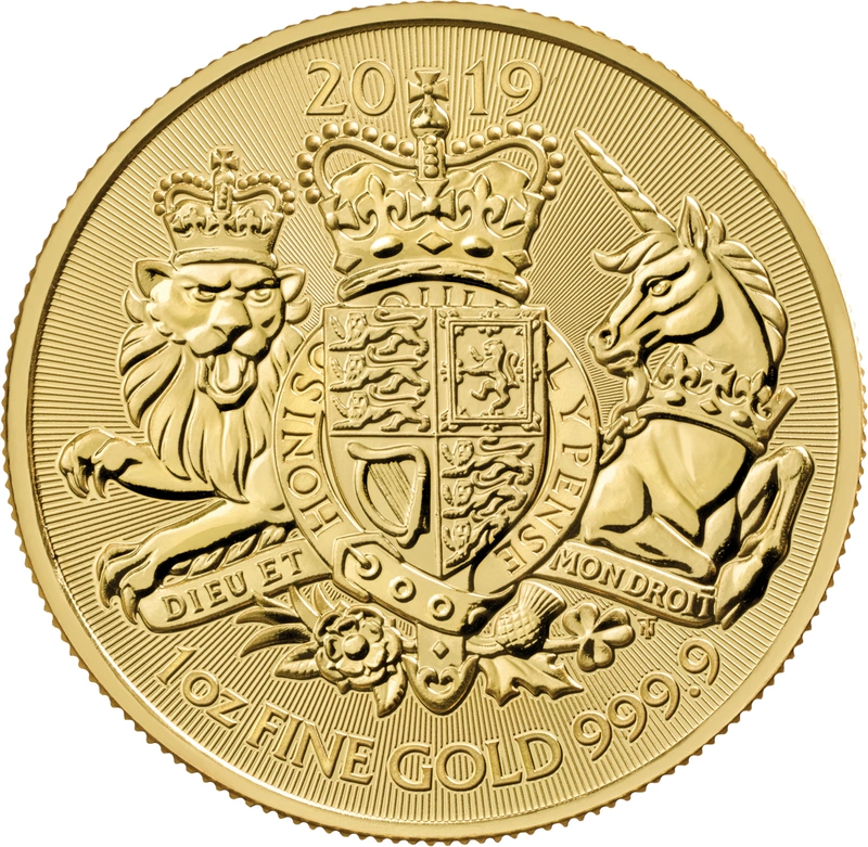 2019 Royal Arms 1oz Gold Coin