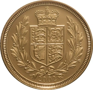 2002 Mezza Sterlina - Elisabetta II - Quarto Ritratto con Diadema - Proof senza Confezione