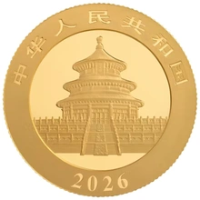 2026 Panda Cinese d'Oro 8g