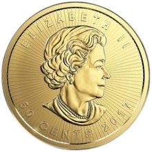 Moneta d'oro MapleGram da 1g
