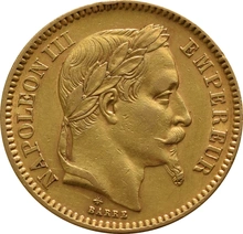 Marengo Francese - Napoleone III - Testa Laureata