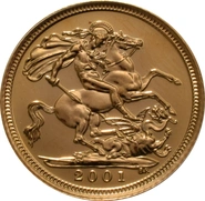 2001 Mezza Sterlina - Elisabetta II - Quarto Ritratto con Diadema